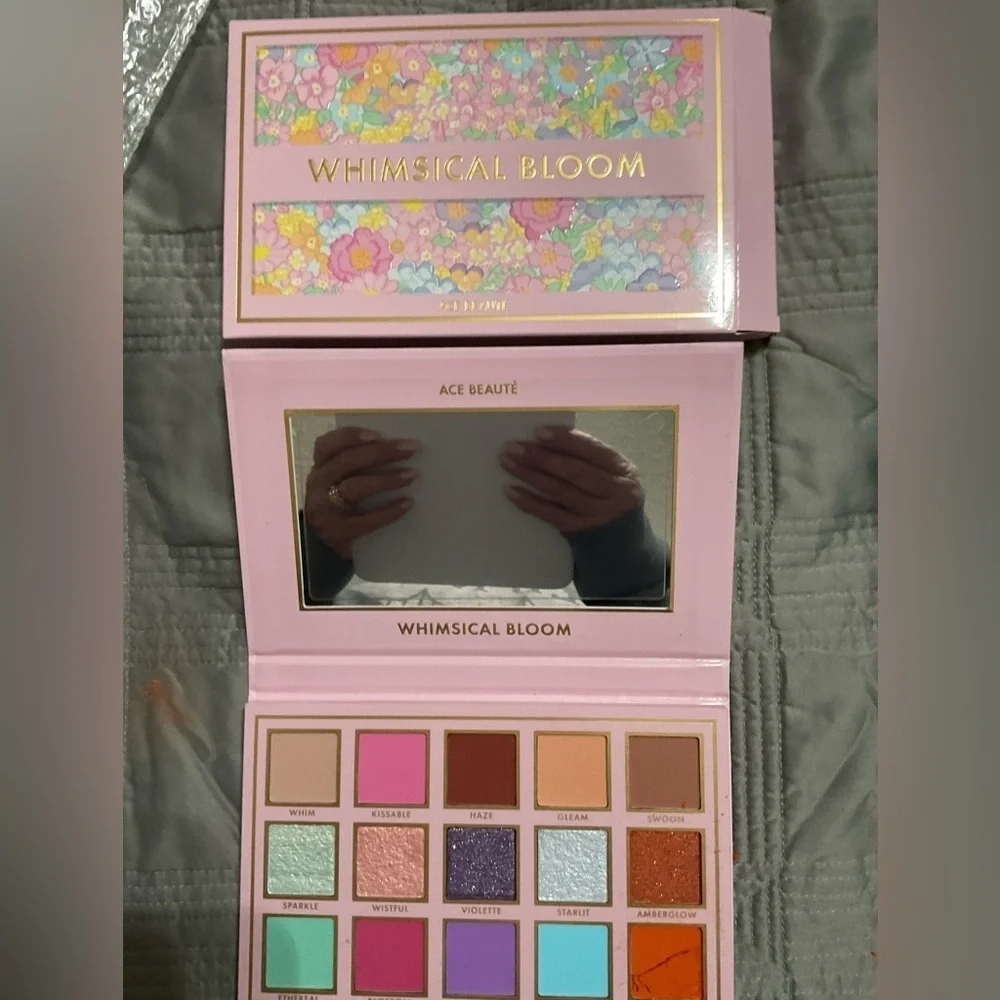Ace Beaute Whimsical Bloom Eyeshadow Palette - Vibrant Colors